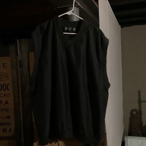 Nike Golf 2XL black wind vest